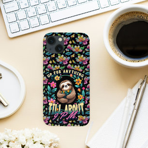 Funny Sloth Quote All Over Print iPhone 13 Case