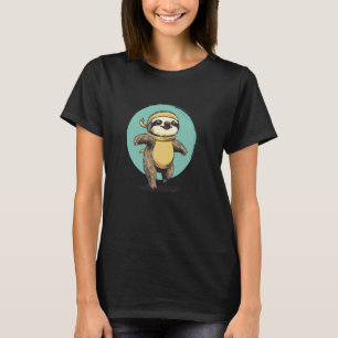 Funny Sloth Running for Fitness and Jogging Fun T-Shirt