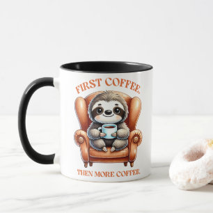 Funny Sloth Sublimation Mug