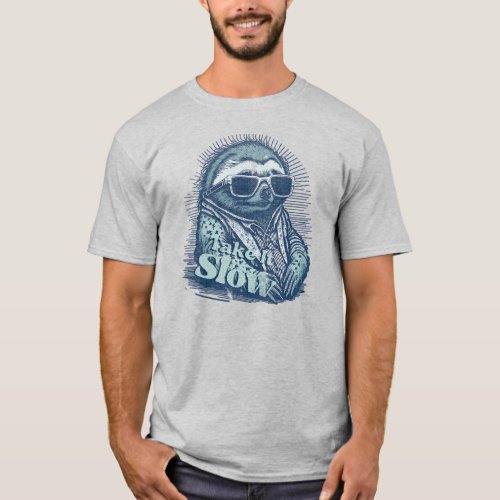 Funny sloth T_Shirt