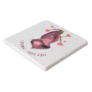 Funny Sloth Trivet - Custom Text