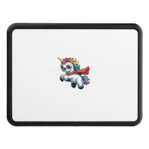 Funny Sloth Unicorn as Hero for a Superhero Long S Hitch Cover