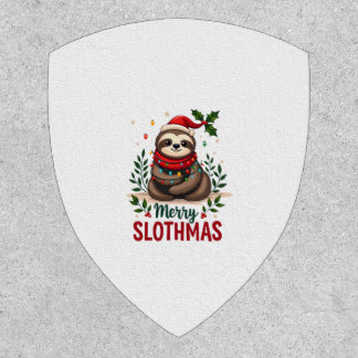 Funny Sloth Xmas Lights Merry Slothmas Sloth Chris Patch