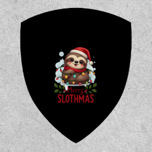Funny Sloth Xmas Lights Merry Slothmas Sloth Chris Patch