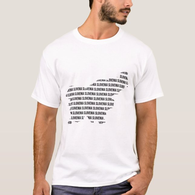 Funny Slovenian Saying about Slovenia as a gift T-Shirt (Front)