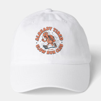 Funny Slow Run Club Vintage Turtle Hat