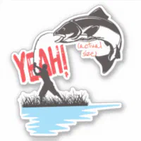 Fly Fishing Fisherman Fish Truck Car Outdoor Window Vinyl Decal Sticker 7  tall