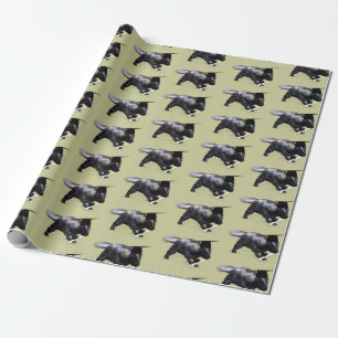 Funny Smart Graduate Skunk Wrapping Paper