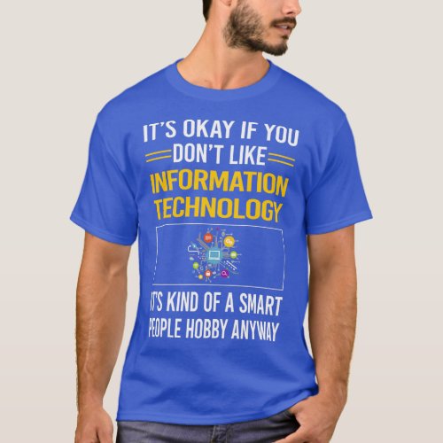 Funny Smart People Information Technology T_Shirt