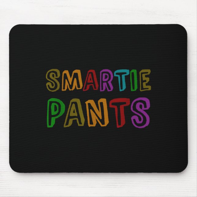 Funny Smartie Pants S College Kids Six Seven Rocks Mouse Pad (Front)