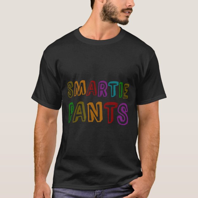 Funny Smartie Pants S College Kids Six Seven Rocks T-Shirt (Front)
