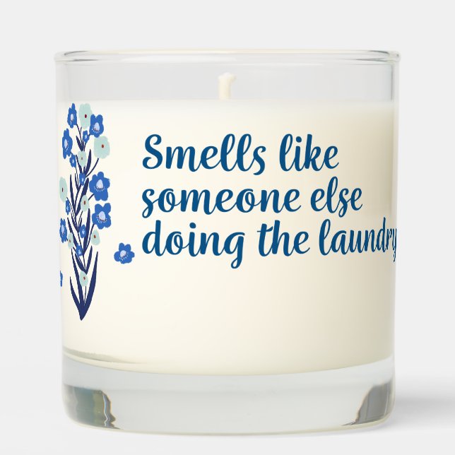 Funny "Smells Like" candle saying for Mom (Front)