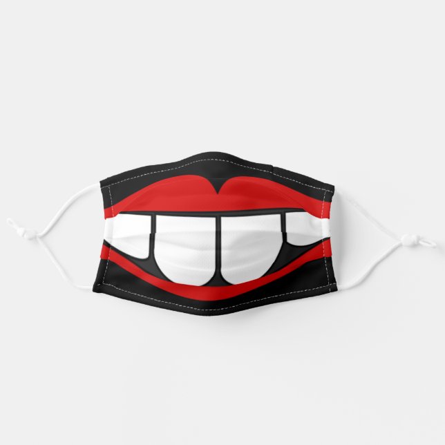 big smile teeth cartoon