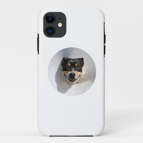 Funny smiling dog iPhone 11 case