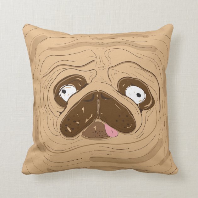 dog face pillow