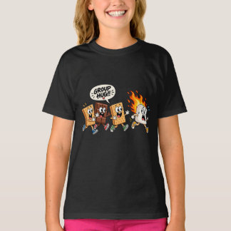 Funny Smores Campfire Group Hug Shirt