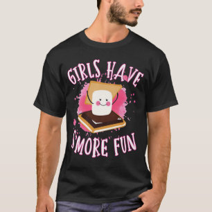 Funny Smores Camping Girls Have Smore Fun Camper G T-Shirt
