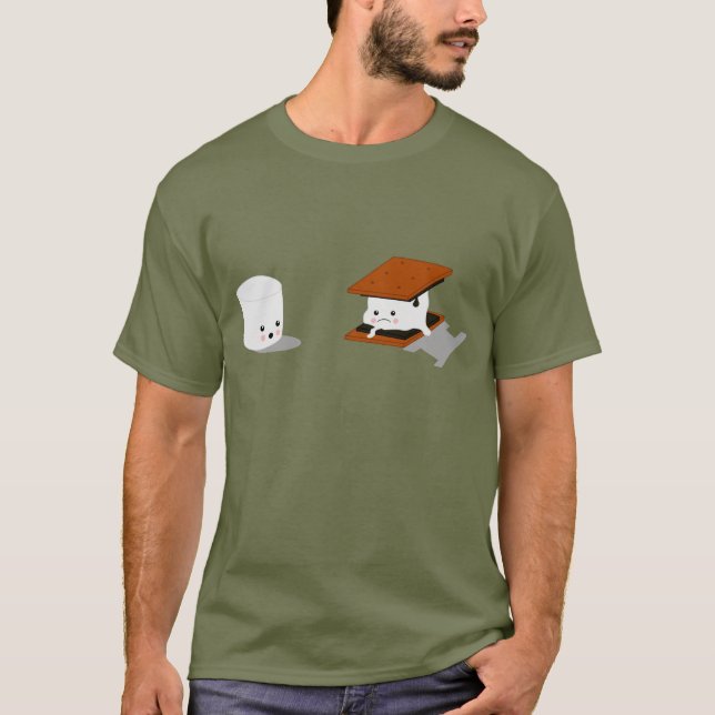 Funny Smores Marshmallow Shirt (Front)
