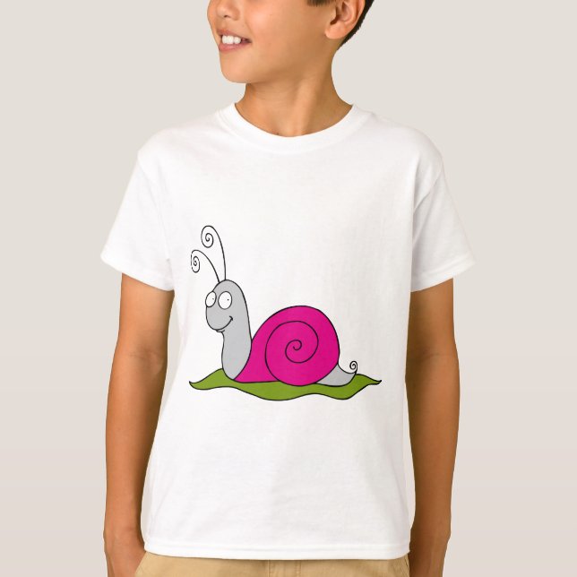 funny snail T-Shirt (Front)