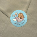 Funny Snail You've Got Snail Mail Cute Cartoon