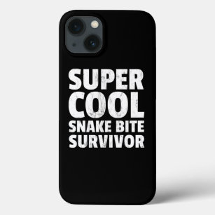 Funny Snake Bite Survivor Recovery Get Well Humor  iPhone 13 Case