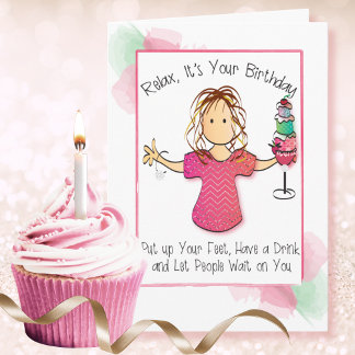 Funny Snarky Sarcastic Female 40th Birthday Card