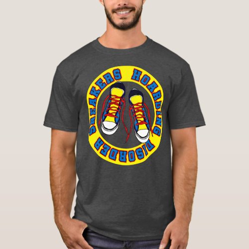 Funny Sneaker Collector and Sport Shoe Lover Nerd T_Shirt
