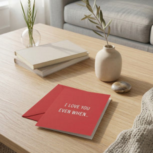 Funny Snoring Love Card for Couples