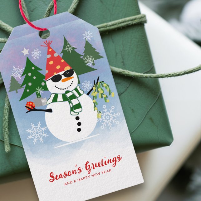 Funny Snowman Christmas Gift Tags (Creator Uploaded)