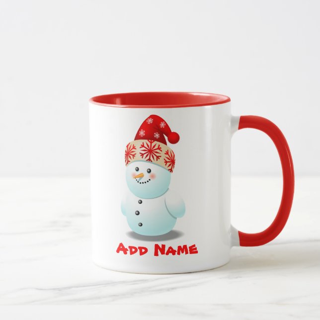 Funny Snowman Mug (Right)