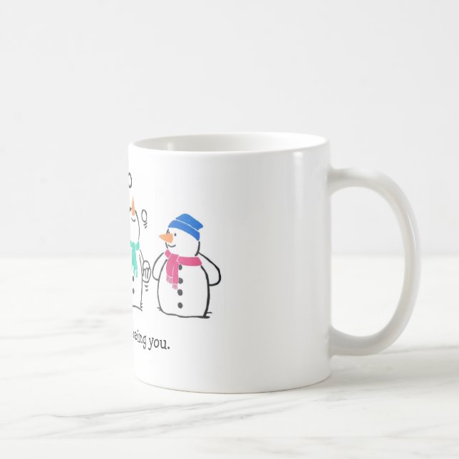 Funny Snowmen Coffee Mug (Right)