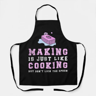 Funny Soap Making gift For Men Women Soap Making Apron