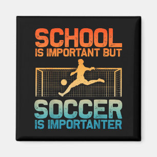 Funny Soccer Art For Boys Girls Men Women Gag Socc Magnet
