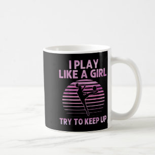 Funny Soccer Art For Girls Women Soccer Lover Socc Coffee Mug