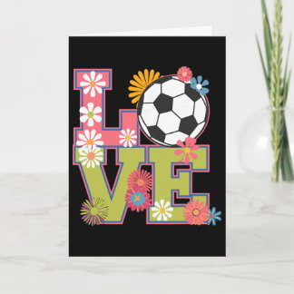 Funny Soccer Art For Women Girls Soccer Player Soc Card