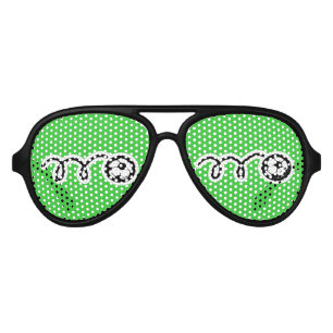 Funny soccer ball Birthday party shades for kids
