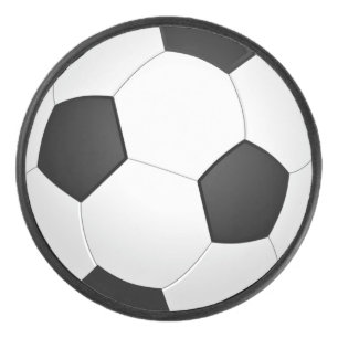 Funny Soccer Ball Hockey Puck