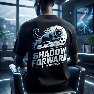 Funny Soccer Cat Shirt Gift for Sports Lovers