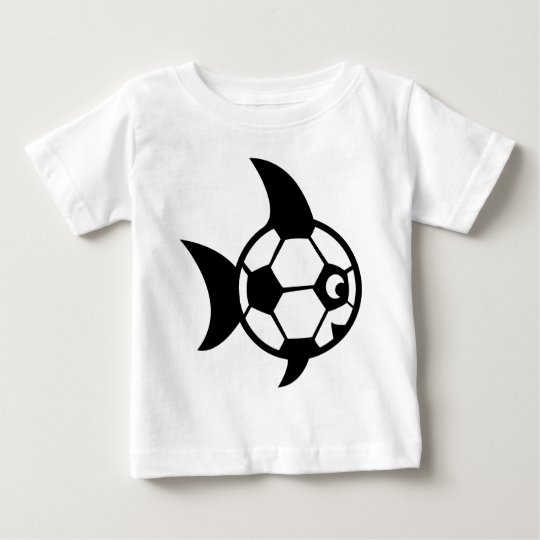 funny soccer fish baby T-Shirt