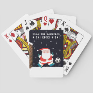 Funny Soccer Poker Cards