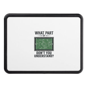 Funny Soccer Tactics Coach Vintage Shirt Design_1 Hitch Cover
