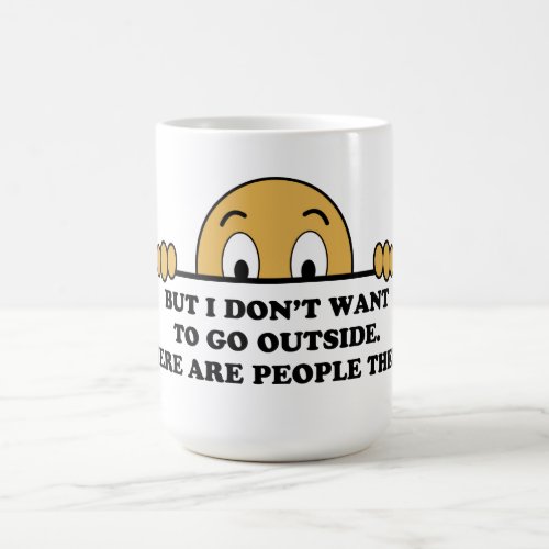 Funny Social Anxiety Coronavirus Coffee Mug