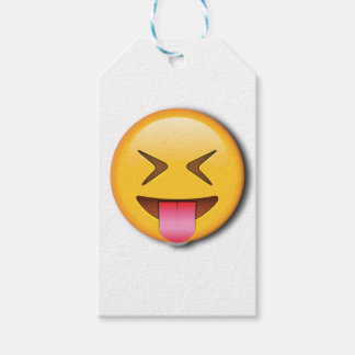Funny Social Emoji Gift Tags
