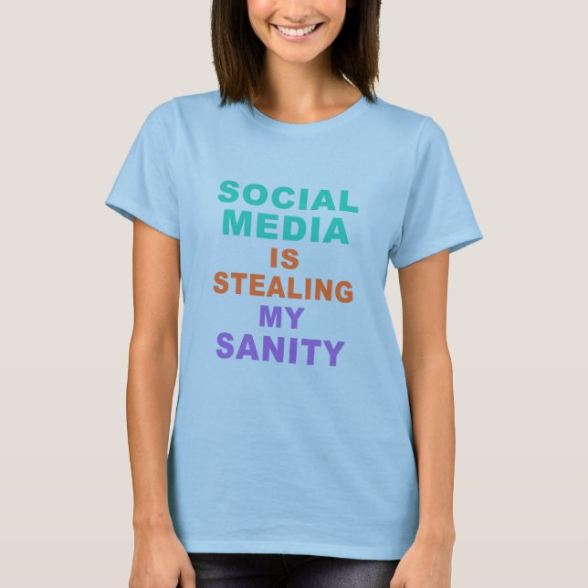 Funny “Social Media” shirts & jackets (Front)