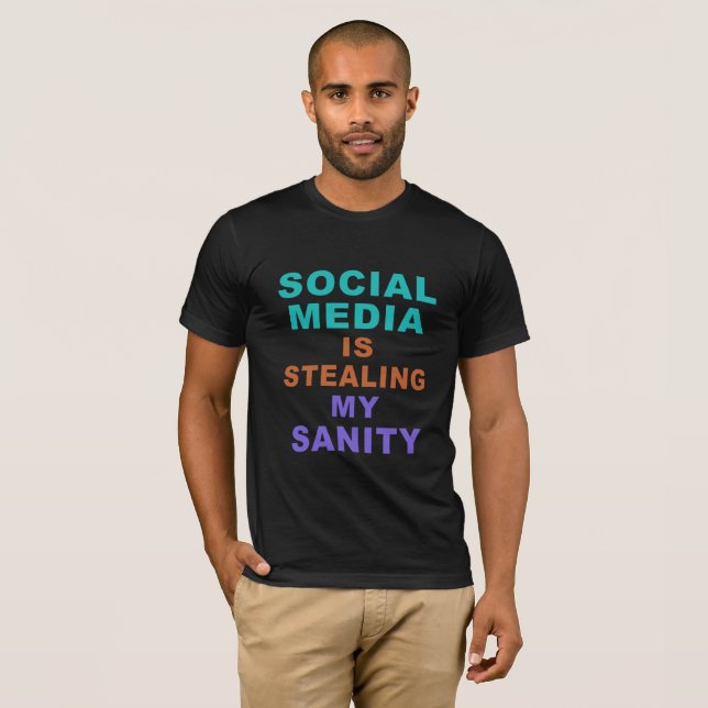 Funny “Social Media” shirts & jackets (Front Full)