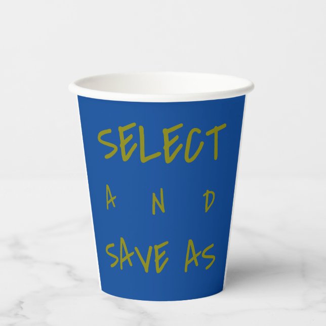Funny social media, social life, computer words  paper cups (Front)