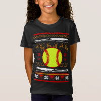 Funny Softball Christmas Gift