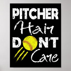 Funny Softll Game Player Sports Lover Gift For Wom Poster