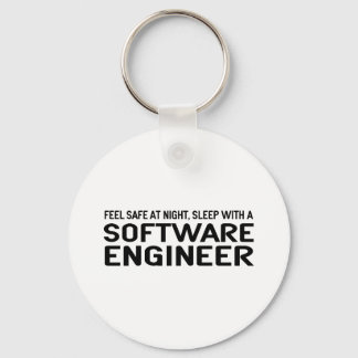 Funny Software Engineer Keychain