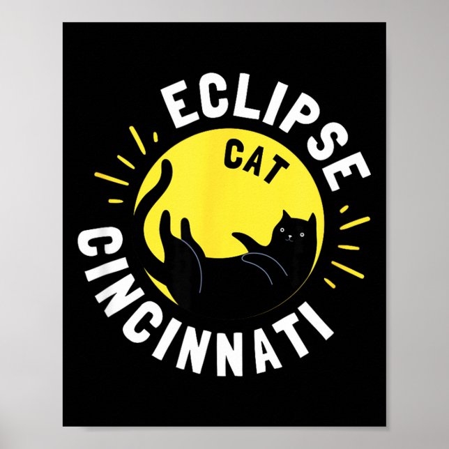 Funny Solar Eclipse 4 8 24 Poster (Front)